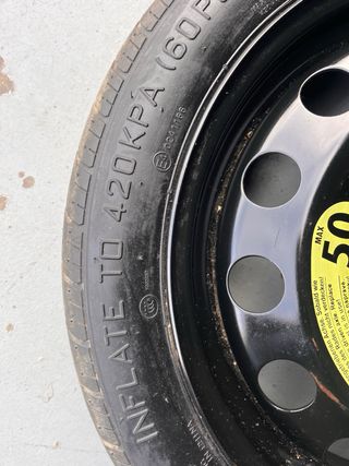 Rueda repuesto galleta 16 5x112 Kumho