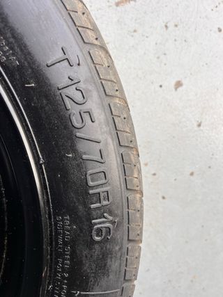 Rueda repuesto galleta 16 5x112 Kumho