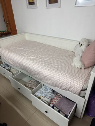 Cama nido HEMNES con cajones