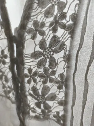 Camisa Blanca Ibicenca Talla L Rosso Ibiza