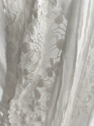 Camisa Blanca Ibicenca Talla L Rosso Ibiza