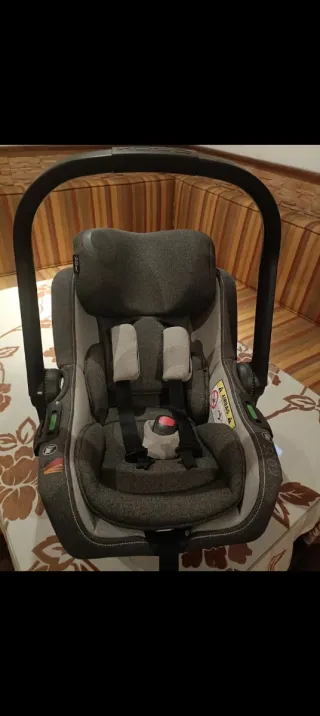 Carro de bebé 3 piezas gris