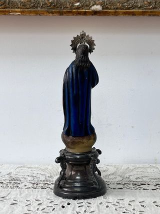 Figura Virgen Inmaculada con base