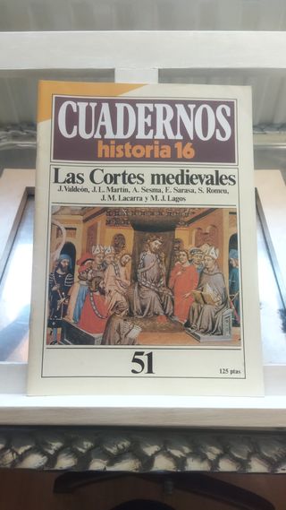 Revistas cuadernos Historia 16 , tomo 6o