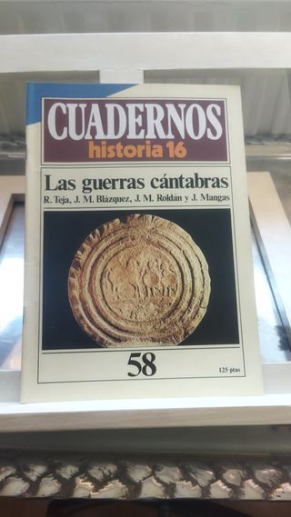 Revistas cuadernos Historia 16 , tomo 6o