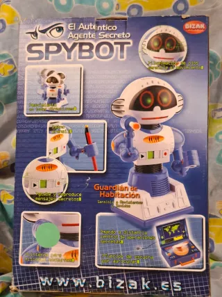 ROBOT SPYBOT DE BIZAK.2002. El ORIGINAL. VER DESCR