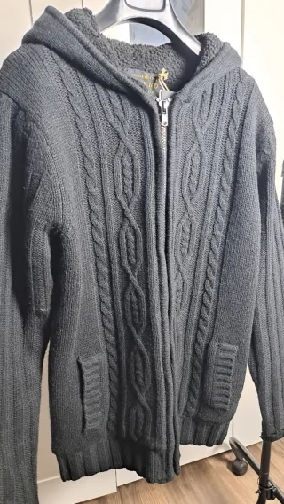 Giacca Uomo Maglia Zip Taglia XL