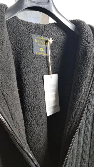 Giacca Uomo Maglia Zip Taglia XL