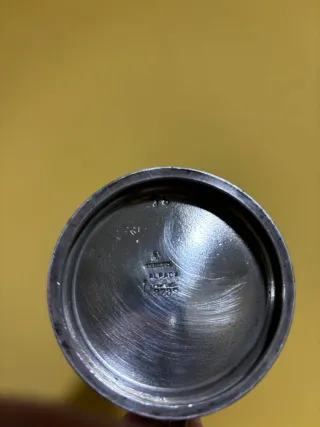 0 Jarra antigua de Alpaca. Jarra té, leche, crema