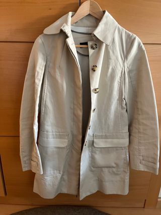 Gabardina Zara Beige Talla XS