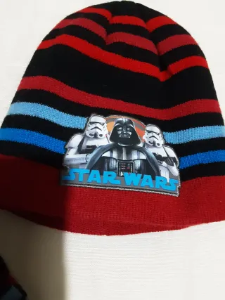 Conjunto Star Wars Gorro Bufanda + bufanda MJ lana