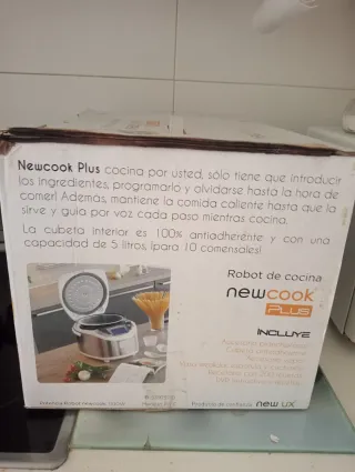 Robot Cocina Newcook Plus