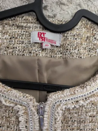 Chaqueta Roberto Torera Beige/Marrón