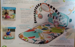 Manta de actividades para bebé con piano