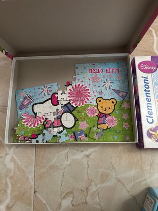 Pack 3 Puzzles: Hello Kitty, Osito Tito, Sofia
