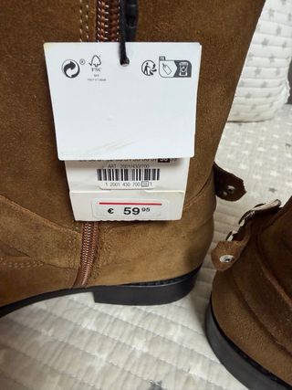 Botas Zara Marrones Talla 38!! Solo hoy 29