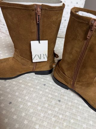 Botas Zara Marrones Talla 38!! Solo hoy 29
