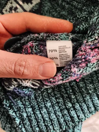 Vintage 90s Knit Vest Coogi Style Made in Italy