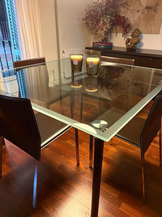 Sillas Arper Piel Marrón