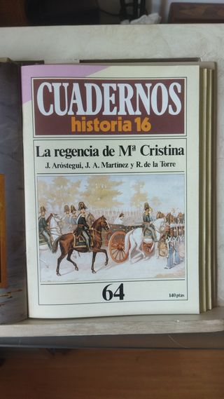 Revistas Cuadernos historia 16 , tomo 7o con tapas