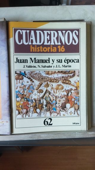 Revistas Cuadernos historia 16 , tomo 7o con tapas