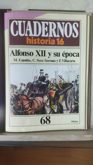 Revistas Cuadernos historia 16 , tomo 7o con tapas