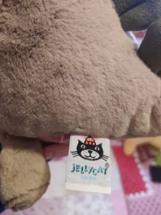 Peluche Jellycat Bashful Dino medium size