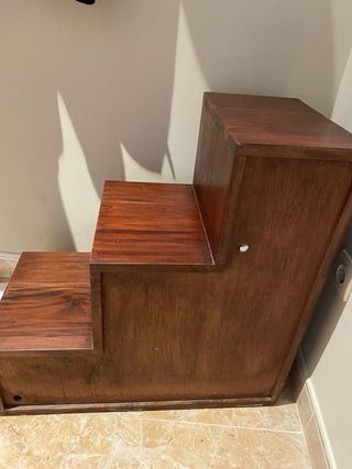 Mueble esquinero madera maciza