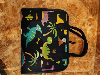 Maletín tela motricidad fina infantil