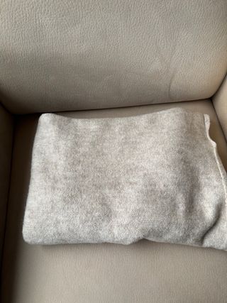 Bufandas Zara Beige y Gris