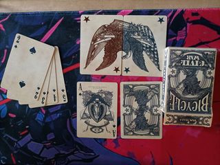 Carte da gioco Bicycle Civil War blu