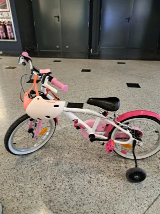 Bicicleta infantil B'TWIN niña 4-7 años