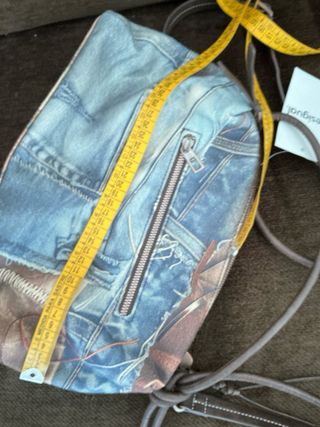 Bolso Desigual Vaquero Azul y Marrón