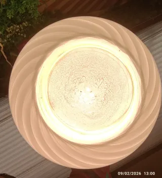 Stupenda lampada a sospensione Murano anni '70