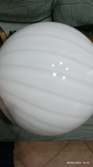 Stupenda lampada a sospensione Murano anni '70