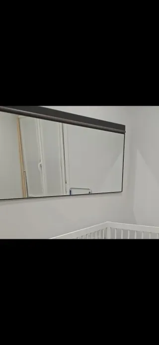 Cómoda MALM Ikea Negra- marrón y espejo 15€