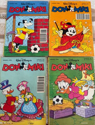 Lote 19 Tebeos Don Miki Walt Disney Antiguos