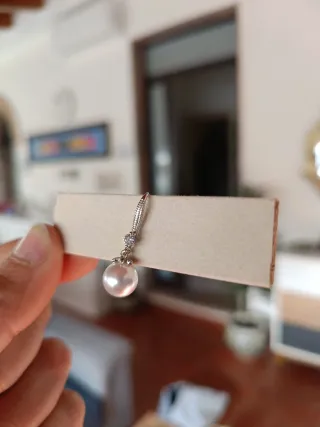 Orecchini perle bigiotteria argento