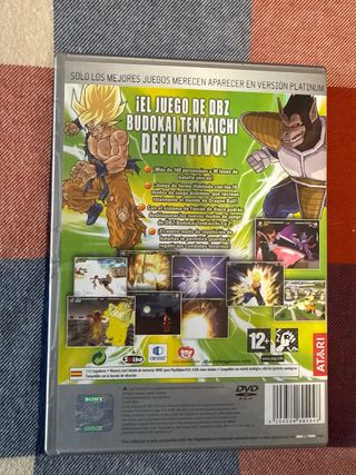 Dragon Ball Z Budokai Tenkaichi 3 Platinum PS2