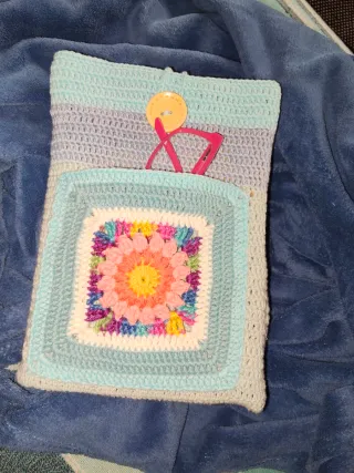 Fundas tejidas para libro