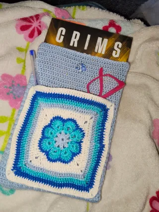 Fundas tejidas para libro