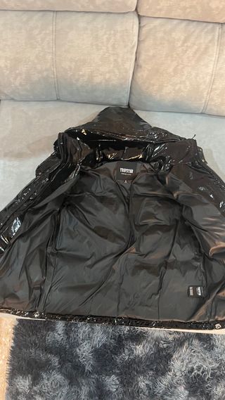 Chaquetón Trapstar Negro Brillante