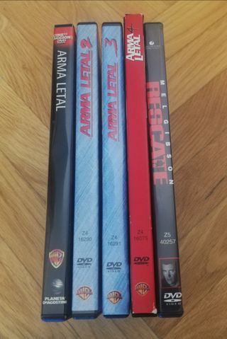 PACK "ARMA LETAL" Y "RESCATE" EN DVD