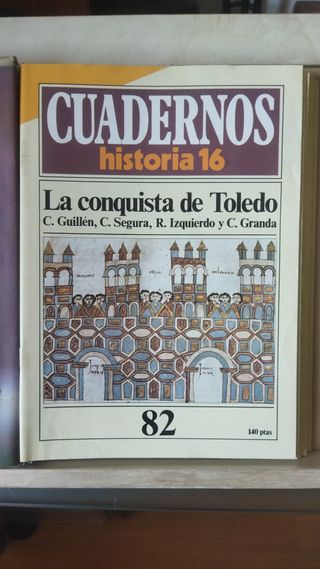 Revistas Cuadernos historia 16 , tomo 9o con tapas