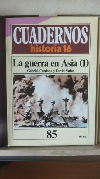 Revistas Cuadernos historia 16 , tomo 9o con tapas