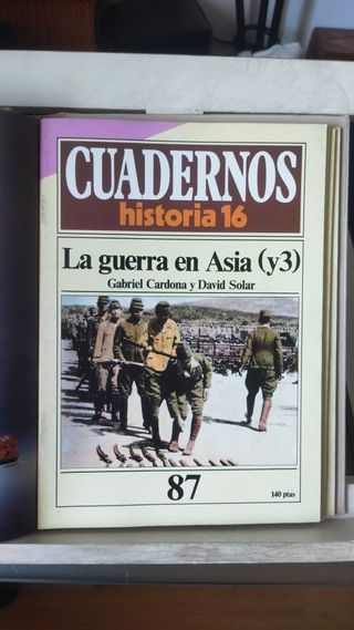 Revistas Cuadernos historia 16 , tomo 9o con tapas