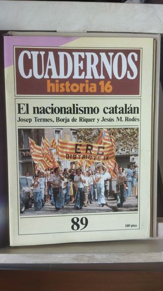 Revistas Cuadernos historia 16 , tomo 9o con tapas