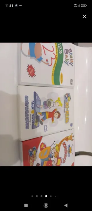 DVDs Infantiles: Nemo, Heidi, Dora