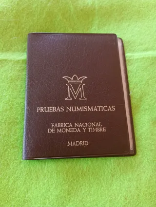 Colección Monedas Pruebas Numismáticas España 1974