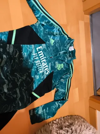 Chándal Real Madrid Adidas Verde y Negro